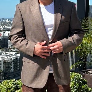 Vintage Plaid/Gray Blazer